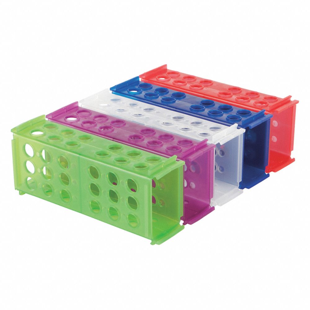 Test Tube Rack, 18 Compartments, PK 5