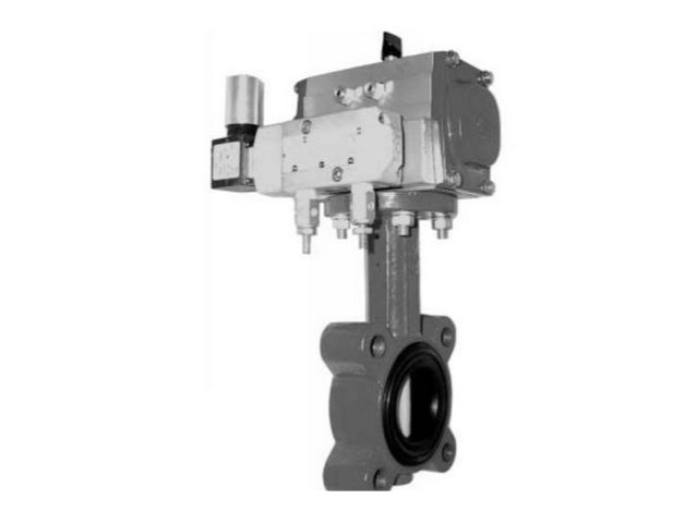 Actuated Valve Assemblies, 2-Way, 5 Inch Resilient-Seat