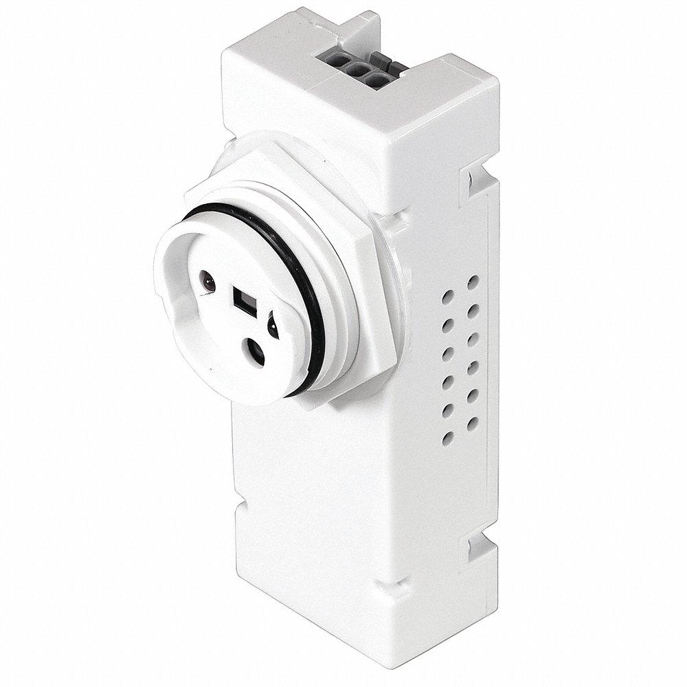 Programmable motion outlet sensor