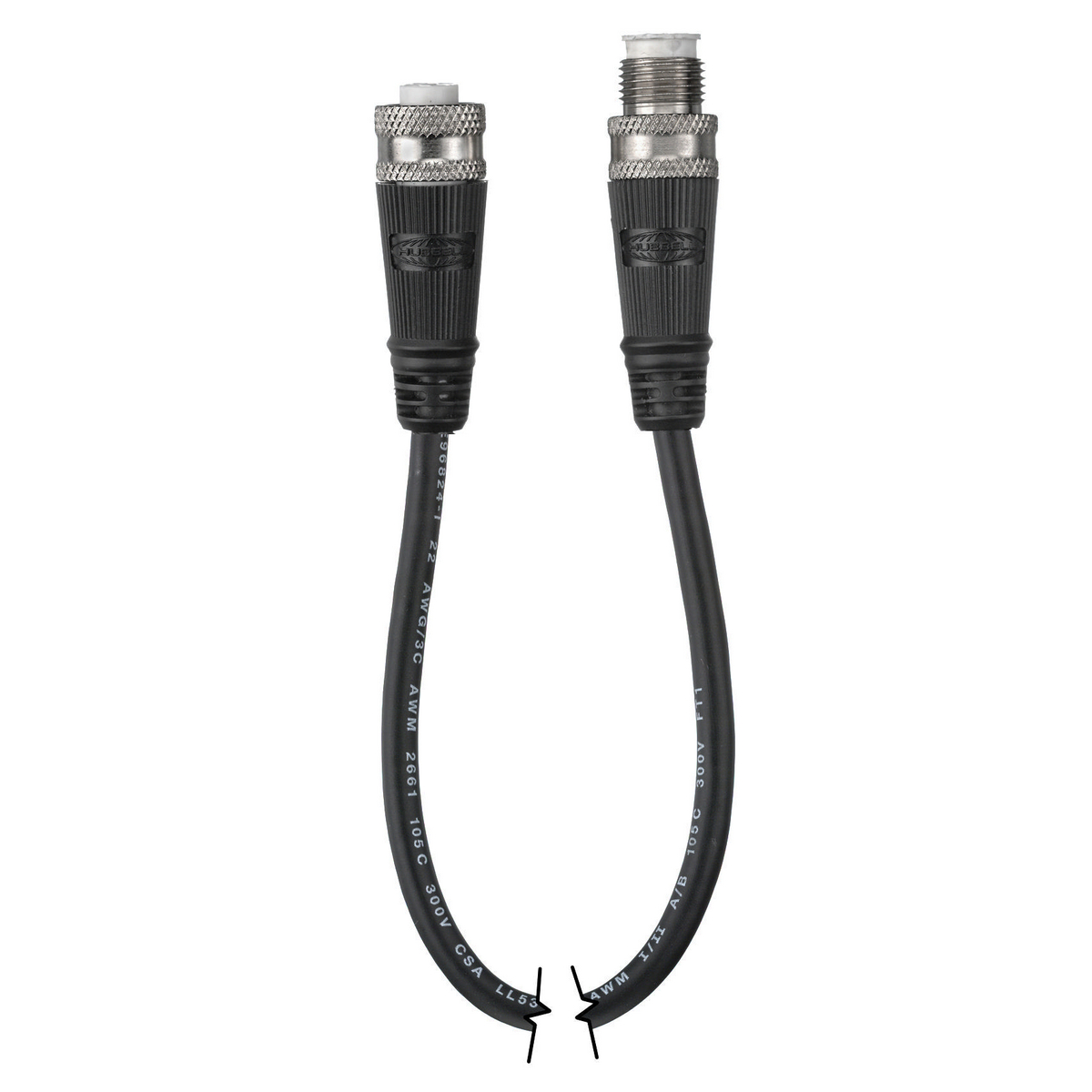 Cable Extension, Length 7 Feet, 3 Pole