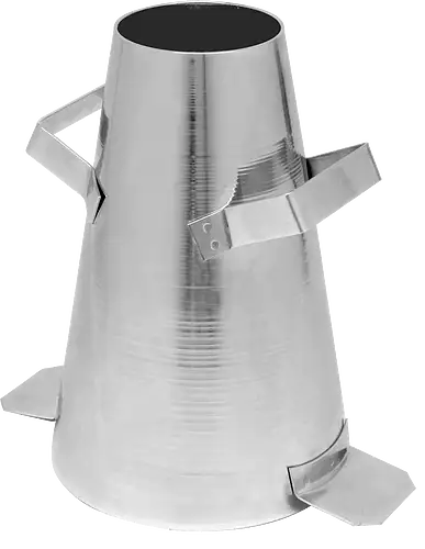 Slump Cone, Steel Slump Cone, Metric Steel