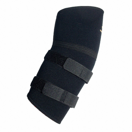 Elbow Support, M Ergonomic Support Size, Black, Pull-Over With Strap