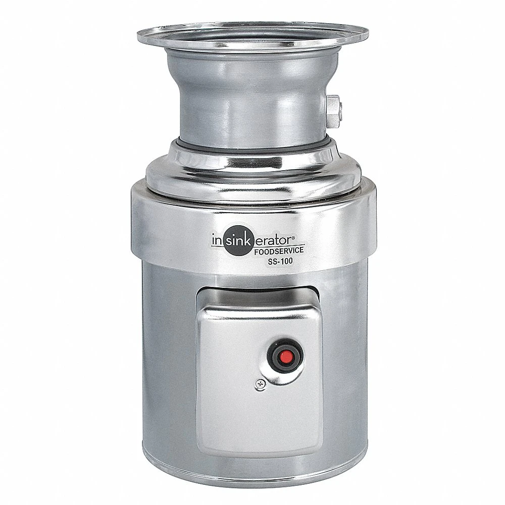Garbage Disposal, 1 hp, 1 1/2 Inch Connection Drain, 115/208-230 Volt