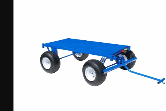 Utility Trailer, Four Wheel, Steel Deck, 36 Inch x 72 Inch Size, Flat Free Tire