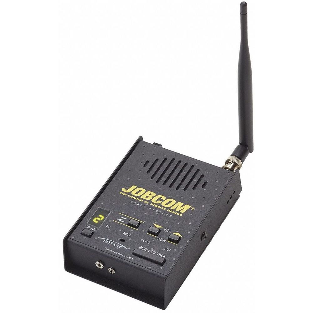 Wireless Intercom 2-Way, UHF Band, Steel