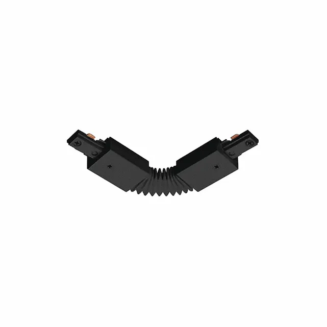 Flexible Connector, J Compatible with Track, Black, 1 Circuits