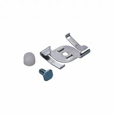 T-Bar Attachment Clips, Silver, T-Bar Attachment Clip for 15/16 Inch Flush Tile Ceiling