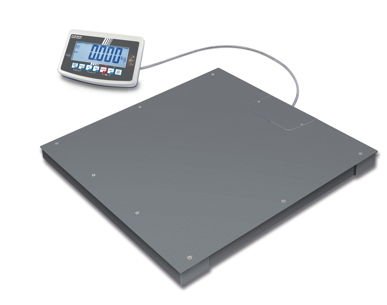 Floor Scale, 3000Kg Max. Weighing, 1000g Readability
