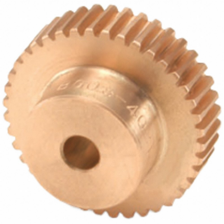 Worm Wheel, Reduction Ratio 30, Module m 0.8, Right Hand, 20 Deg Pressure Angle, Bronze