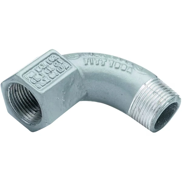 Elbow, Male/Fem, 90 deg, Aluminum, 1 Inch