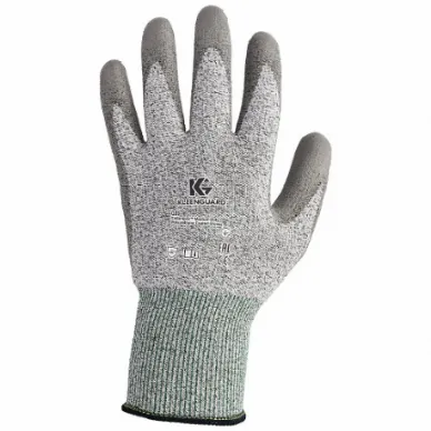 Cut-Resistant Gloves, L, Ansi Cut Level A3, Palm, Dipped, Polyurethane, 1 Pr