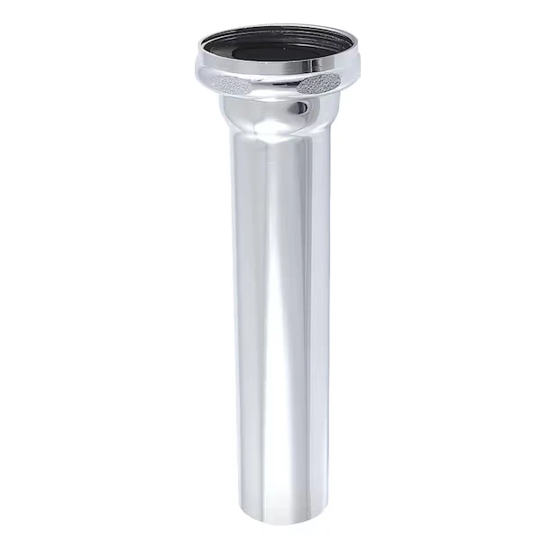 112 to 114 StepDown Tailpiece, 6 Length, Polished Chrome