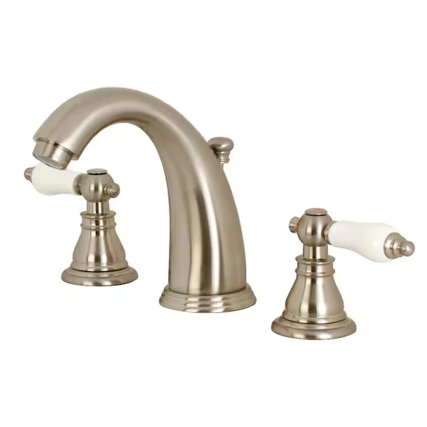 KB988APL Widespread Bathroom Faucet, Brushed Nickel