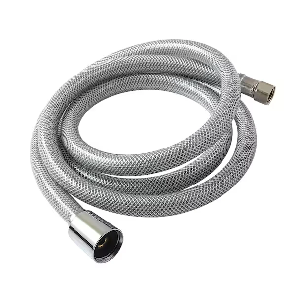 60Inch Kitchen Side Sprayer Hose, GrayPolished Chrome