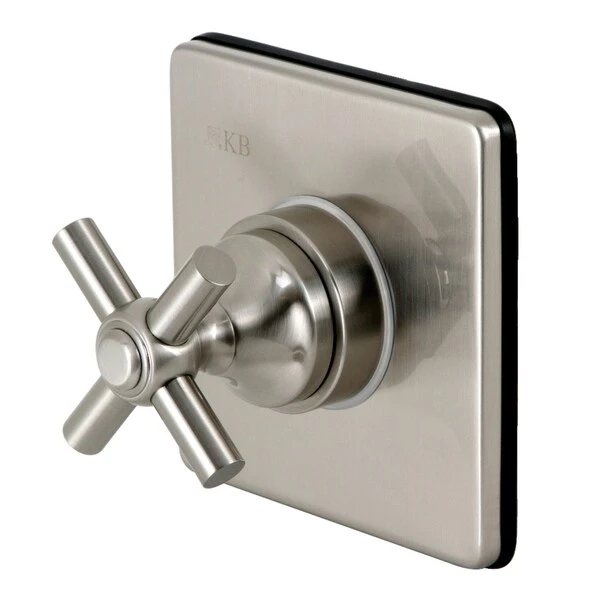 SingleHandle ThreeWay Diverter Valve with Trim Kit, Brushed Nickel