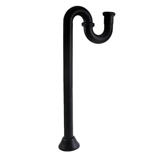 114Inch Brass STrap, 18 Gauge, Matte Black