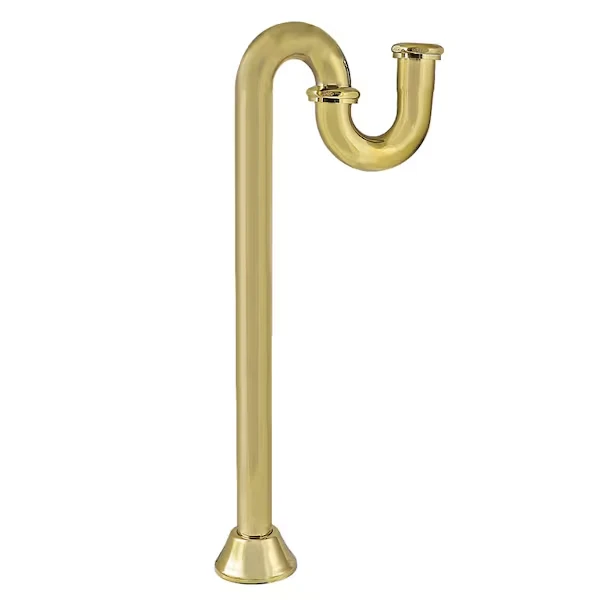 114Inch Brass STrap, 18 Gauge, Polished Brass