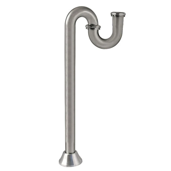 114Inch Brass STrap, 18 Gauge, Brushed Nickel