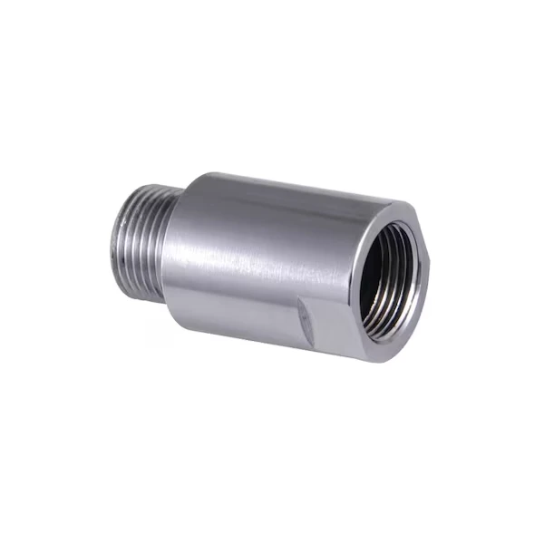 38Inch F X 38Inch Anti Flood Brass Adapter for Supply Line, Polished Chrome
