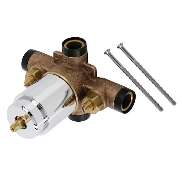 Pressure Balanced Tub and Shower Valve, Polished Chrome