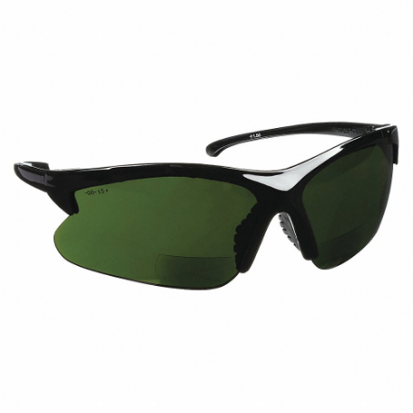 Bifocal SReading Glasses, Anti-Scratch, No Foam Lining, Wraparound Frame, +1.50
