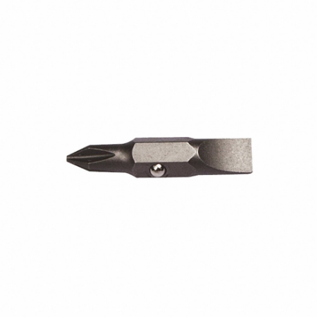 Insert Bit, #1/1/4 Inch Fastening Tool Tip Size, 5 5/16 Inch Overall Bit Length, Hex Shank