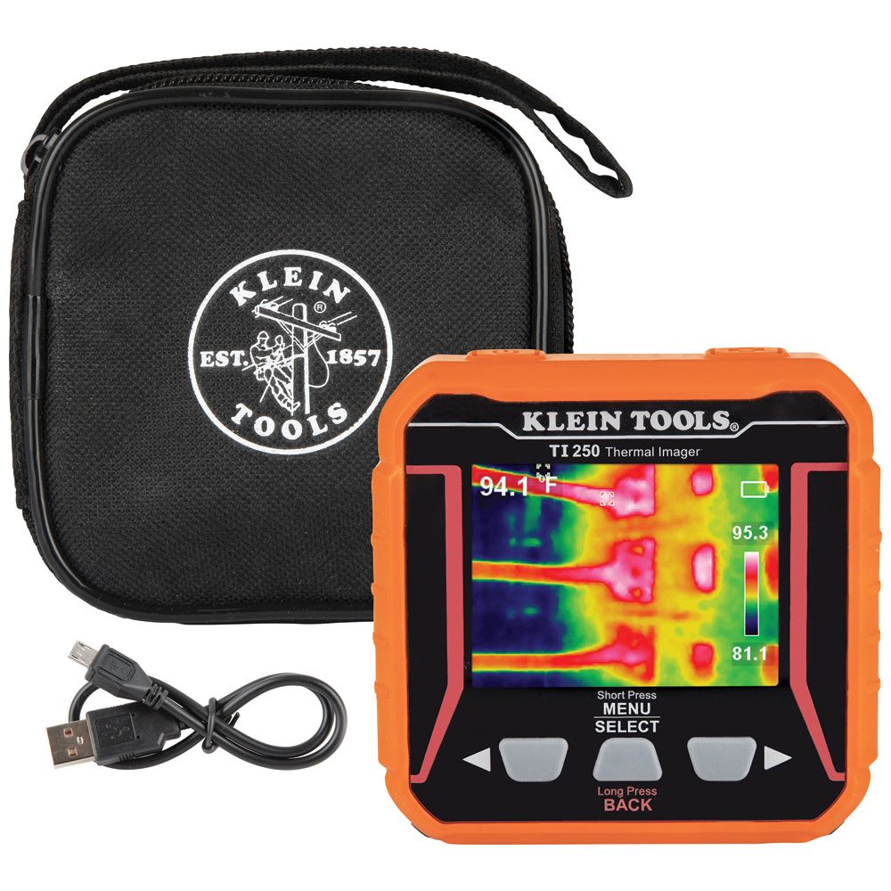 Klein Tools TI250  Rechargeable Thermal Imager, Temperature Range