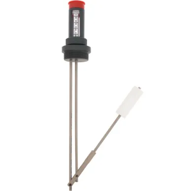 Level Gauge, 2 Inch NPT Opening, 25 Inch Depth, Peak Plastic