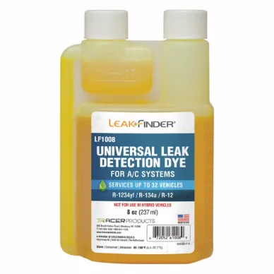 UV Leak Detection Dye, 8 Oz Capacity