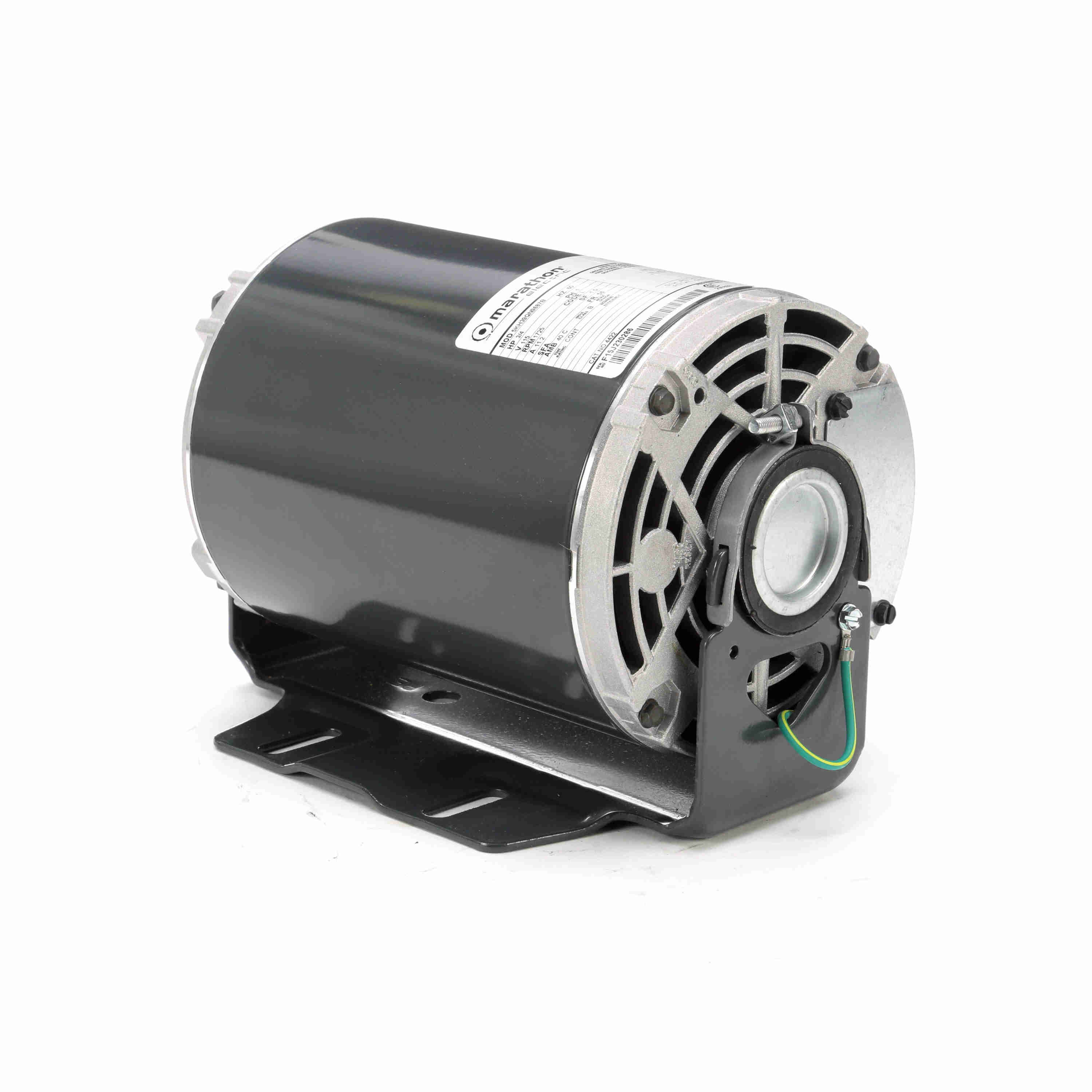 General Purpose Motor, 0.75 HP, 1 Phase, 60 Hz, 115V, 1800 RPM