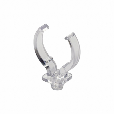 Lamp Support Clip, 4-Pin, Clear