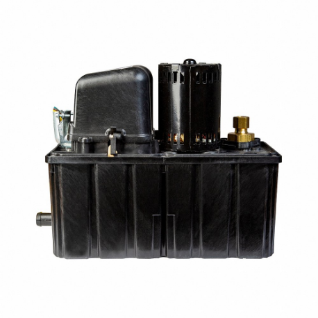 Condensate Removal Pump, Plenum Rated/Std, 1 Gal Tank, 1/8 Hp, 208-230VAC