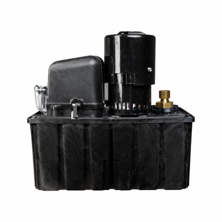 Condensate Removal Pump, Plenum Rated/Std, 1 Gal Tank, 1/3 Hp, 208-230VAC