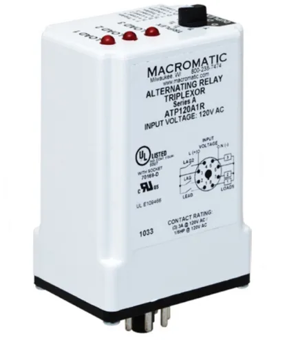 Alternating Relay 120VAC, 3A SPNO