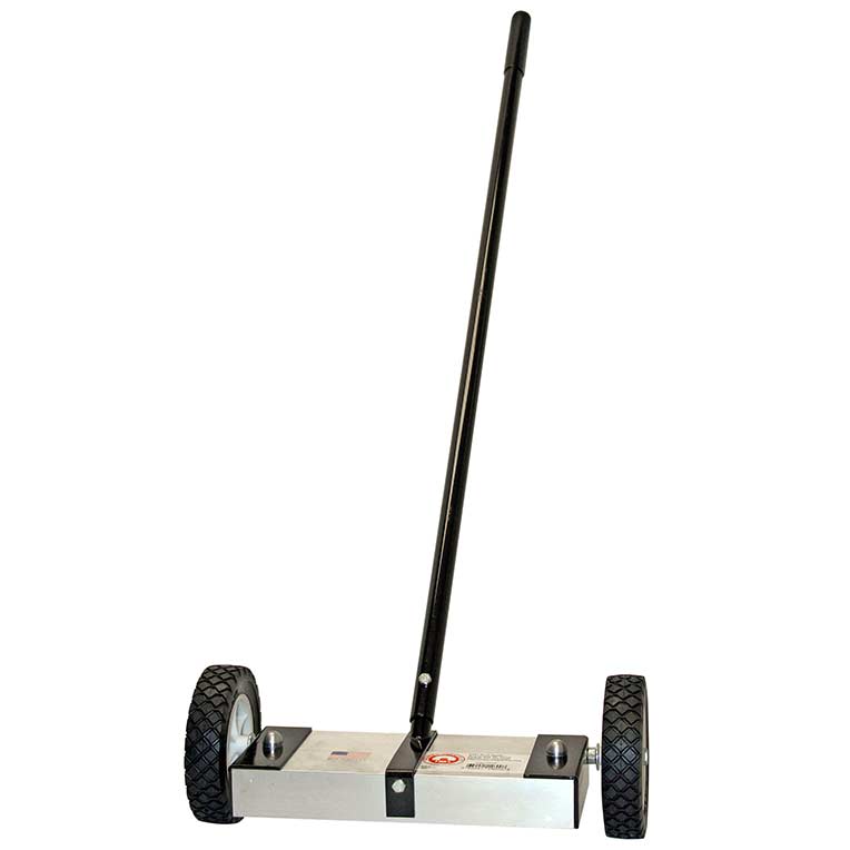 Floor Sweeper, Magnetic, 5 Inch Length, 16 1/2 Inch Width