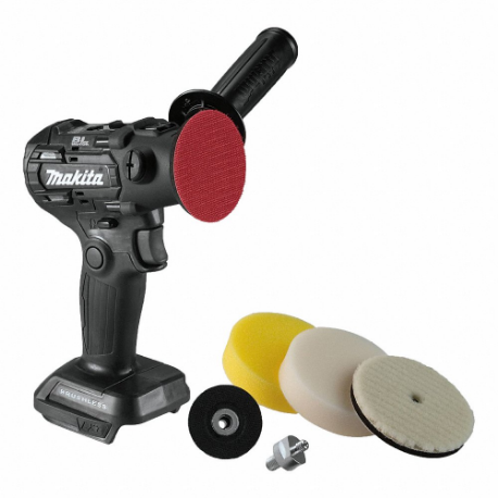 Cordless Polisher Kit, 18V Lxt, Bare Tool, 2 In-3 Inch Backing Pad, Rotary, Hook And Loop