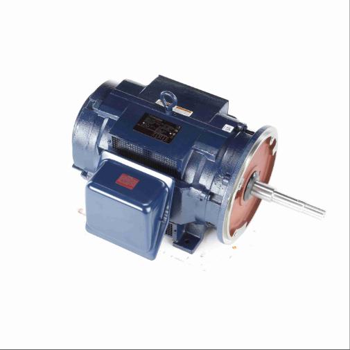 Close-Coupled Pump Motor, Open Dripproof, Face/Base Mounting, 30 HP, 230/460VAC, F