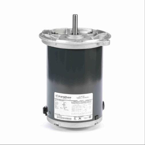 Auger Drive Motor, 0.33 HP, 1 Phase, 60 Hz, 115/230V, 1800 RPM