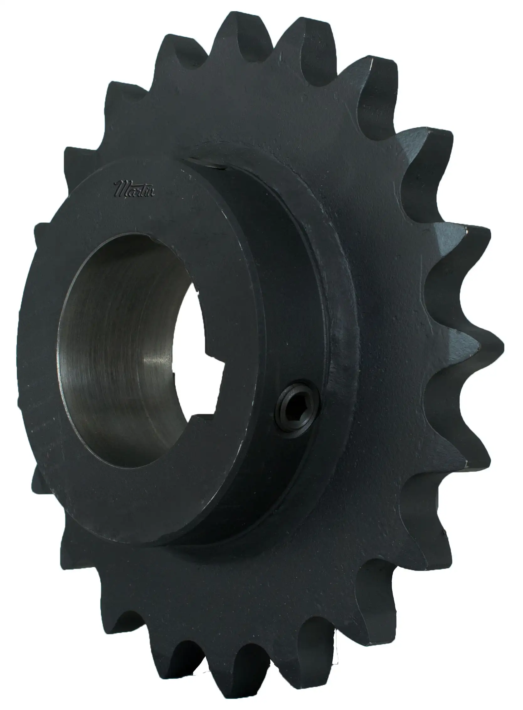 Roller Chain Sprocket, Bore To Size, 2.188 Inch Bore, 16.176 Inch Outside Dia. Steel