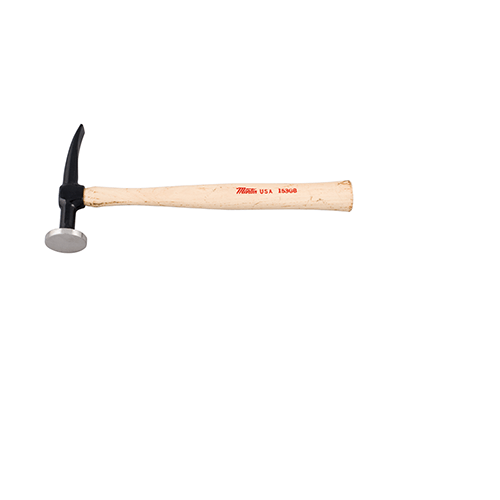 Cross Chisel Curved Hammer, Wood Handle, Steel