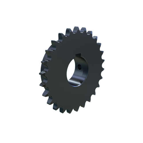 Roller Chain Sprocket, 1.5 Inch Bore, 4.418 Inch Outside Dia. Steel, Hardened
