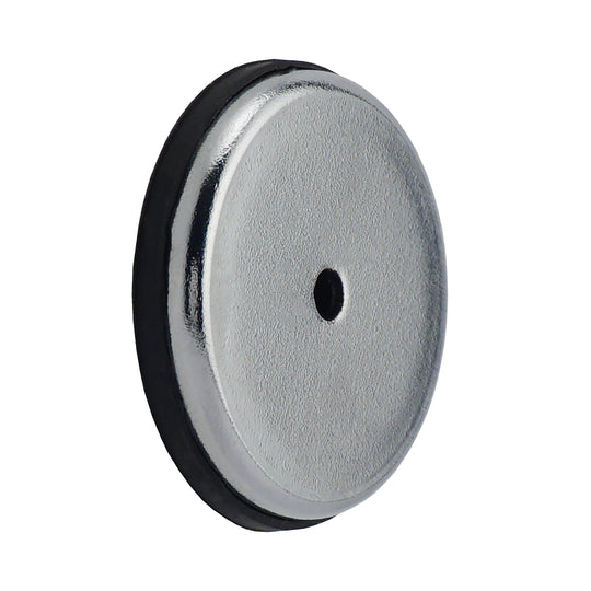 Round Base Magnet, 2.04 Inch Dia., 0.325 Inch Thickness, 55 lbs. Pull Rating