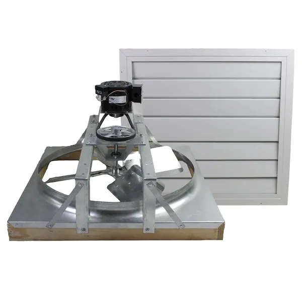 Whole House Exhaust Fan 120 V, 6, 800 / 9, 700 CFM