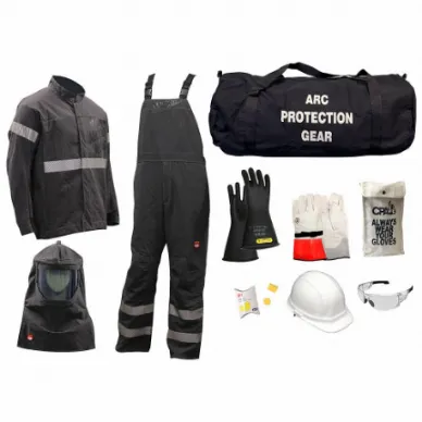 Ppe4 Arc Flash Kit, Size M, 40 Cal/Sq Cm Atpv, Pyrad, Gloves, 10 Glove Sz