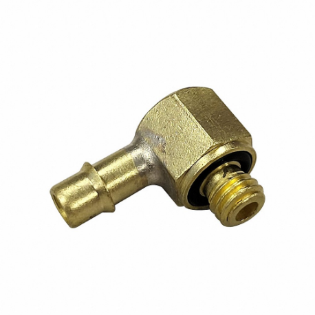 Barb Fitting, Brass, Male Bspp X Barbed, 1/4 Inch Pipe Size