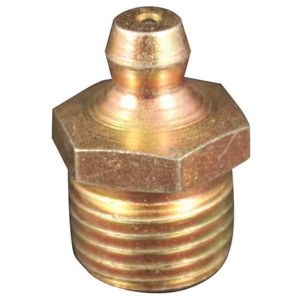 GreaseFitting, ShortStraight, 1/4 Inch-18, PK50