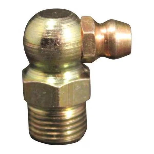Grease Fitting, 90 Deg, 1/8 Inch-27 NPT, PK50