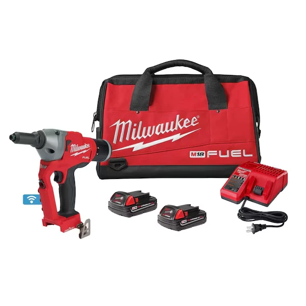 M18 FUEL 1/4 Inch Blind Rivet Tool with ONE-KEY Kit
