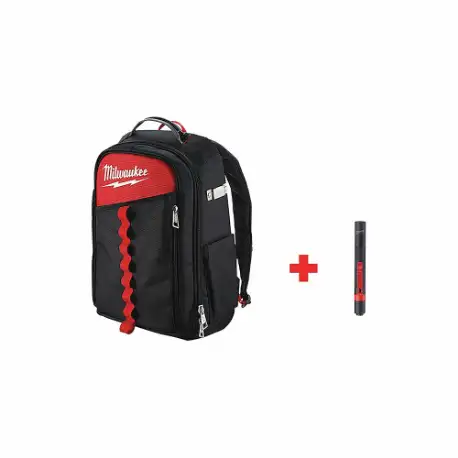 Tool BackPack, 4 Outside Pockets, 18 Inside Pockets, 14 Inch Overall Width