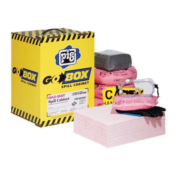 Spill Kit, Chem/Hazmat, Yellow